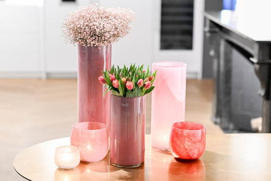 Tall Glass CYLINDER C2 XL Vase - by DutZ