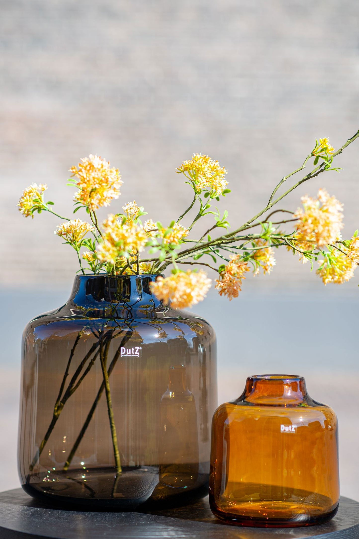 VASE TISZA - AMBER Colour by DutZ - Lowlands Design - - Discover artisan-crafted DutZ vases: hand-blown glassware, pots, bowls, and candleholders, perfect for your UK shopping needs - #tag1# - #tag2# - #tag3# - #tag4#