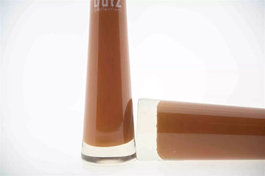 Lowlands Design brown Solifleur budvase with clear base for single flower display