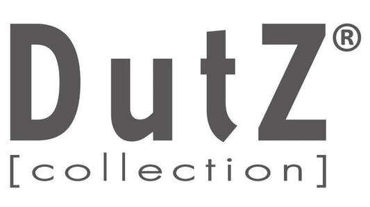DutZ collection logo in grey representing the brand of dutz vases for trade and wholesale