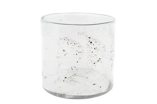 CYLINDER C5 Candleholder - H35 D35 cm - Metal Chips