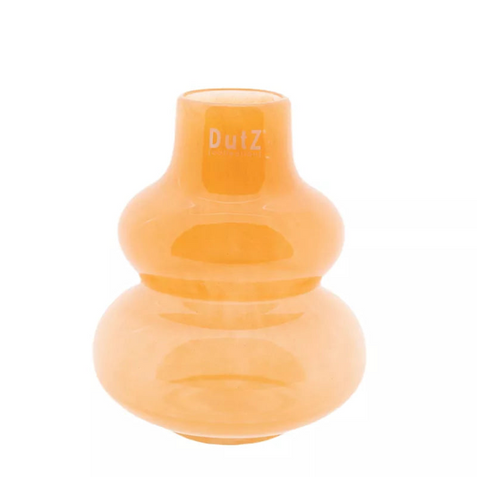 VASE SKRZYSZOW S- H16 D14 cm - TANGERINE