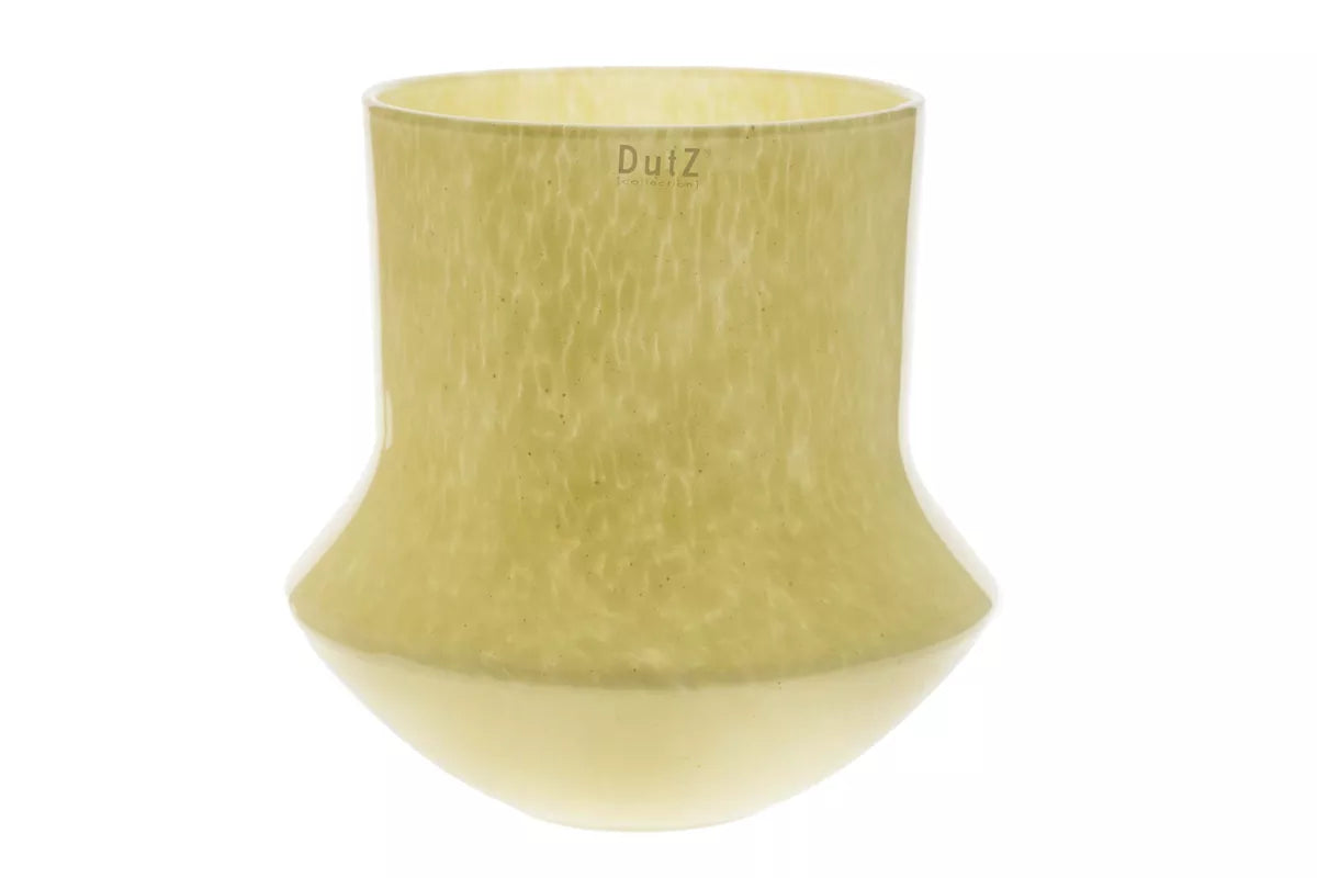 Glass Vase BARA - H24 D24 cm