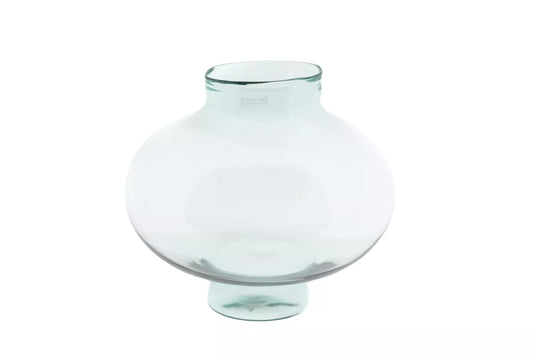 VASE MD1 RECYCLED GLASS - CLEAR by DutZ