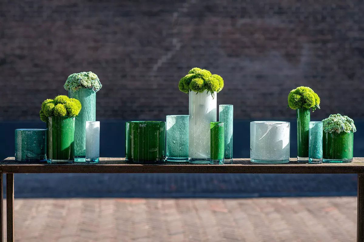 CYLINDER 6 Vase - H18 D18 cm - WHITE Colour by DutZ - Lowlands Design -  - CYLINDER 6 Vase - H18 D18 cm - WHITE Colour by DutZ - Lowlands Design - Cylinders - #tag1# - #tag2# - #tag3# - #tag4#