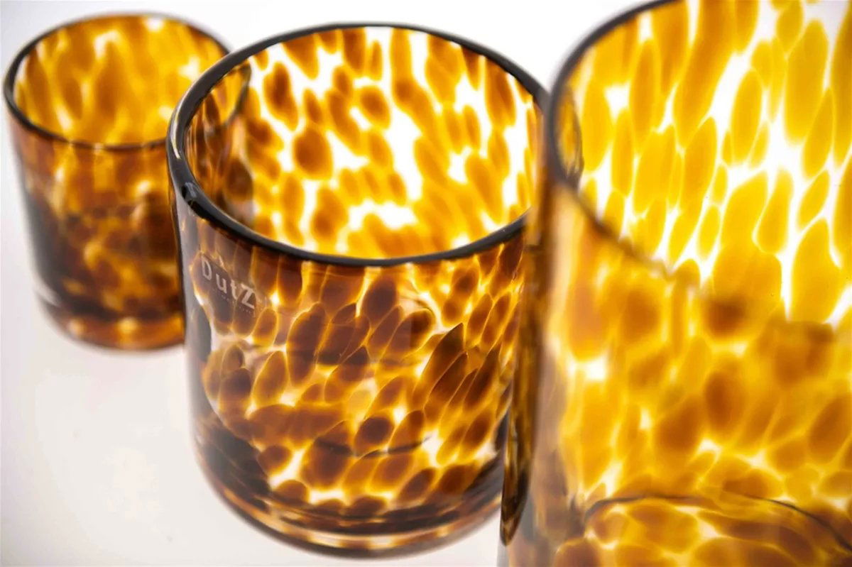 CYLINDER Vase Pot -  LEOPARD BROWN Colour by DutZ - Lowlands Design -  - CYLINDER Vase Pot - LEOPARD BROWN Colour by DutZ - Lowlands Design - Cylinders - #tag1# - #tag2# - #tag3# - #tag4#