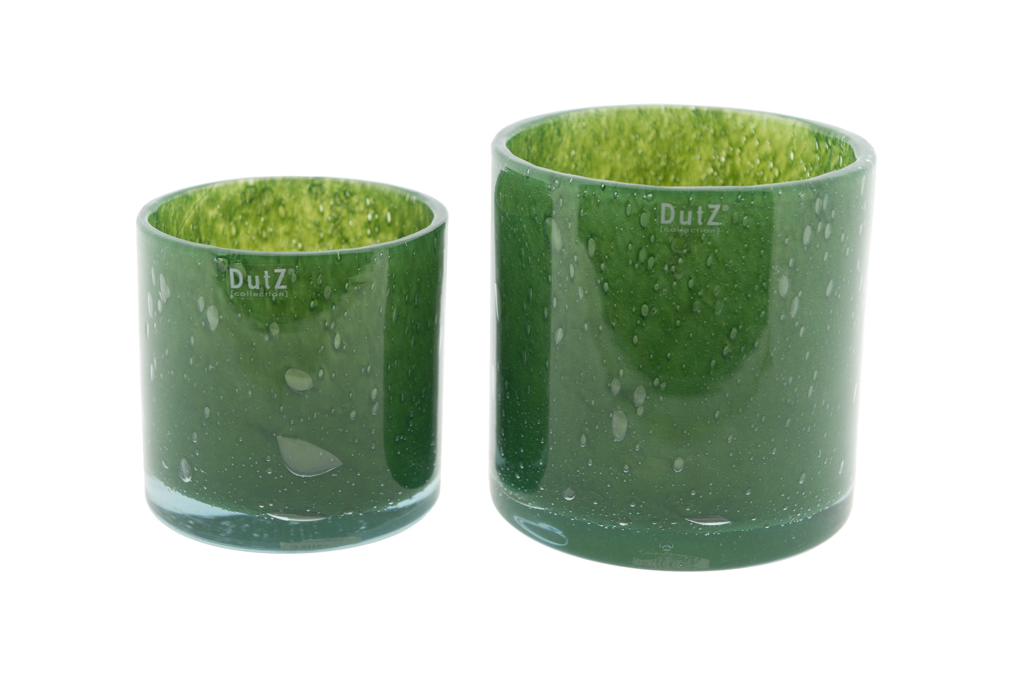 CYLINDER 6 Vase Pot - H18 D18 cm - mouthblown glass by DutZ