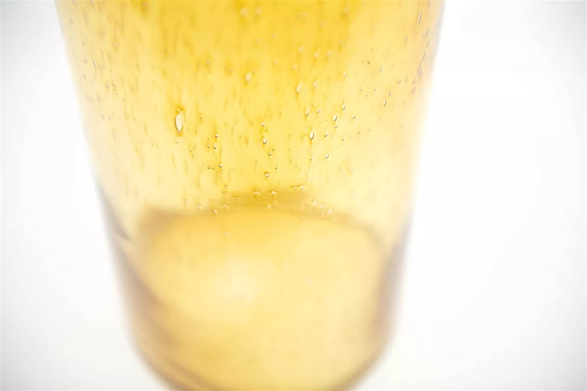 VASE BARREL B2 - H40 D18 cm - GOLD BUBBLES