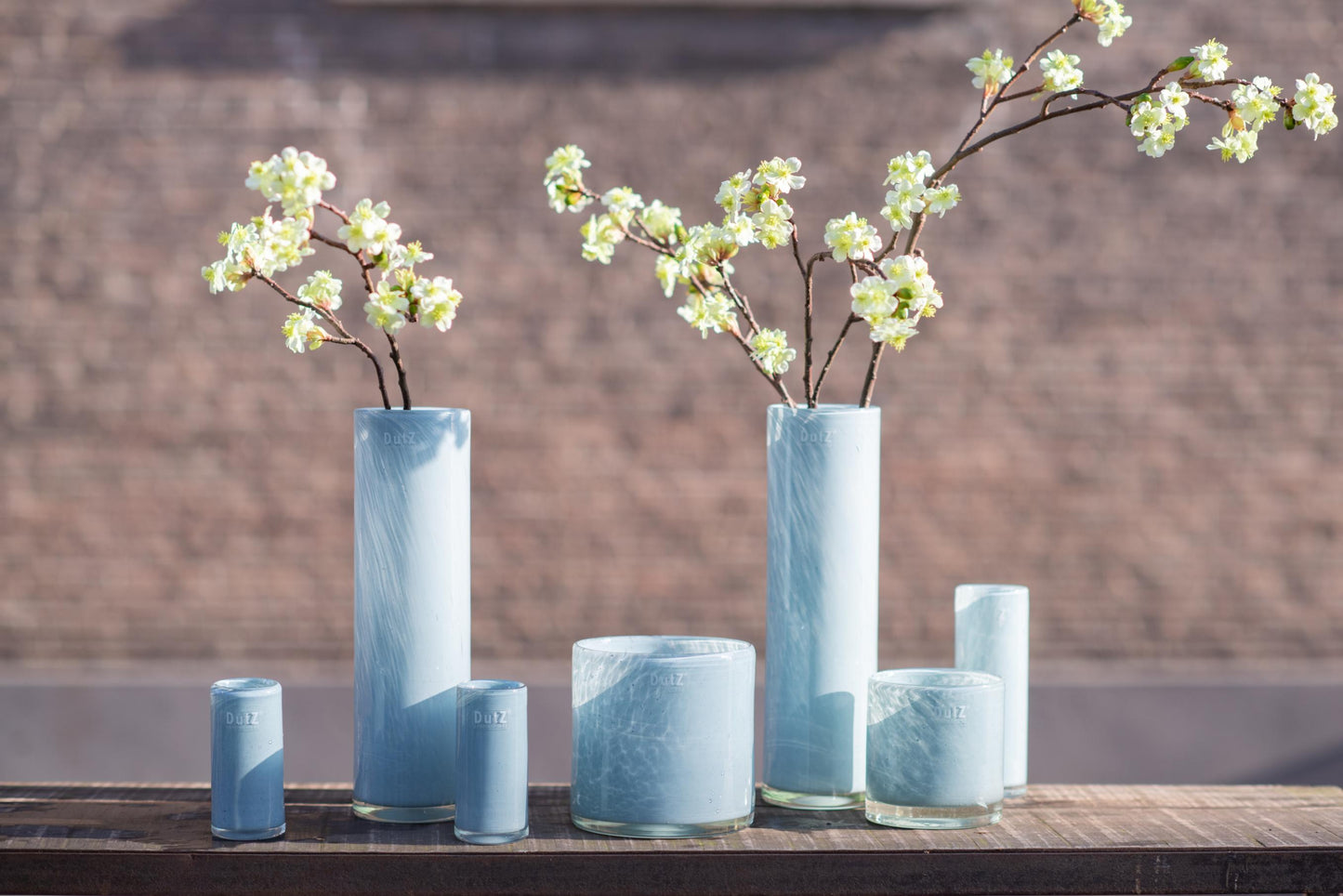 CYLINDER C1 Candleholder Votive - Mouthblown Glass by DutZ