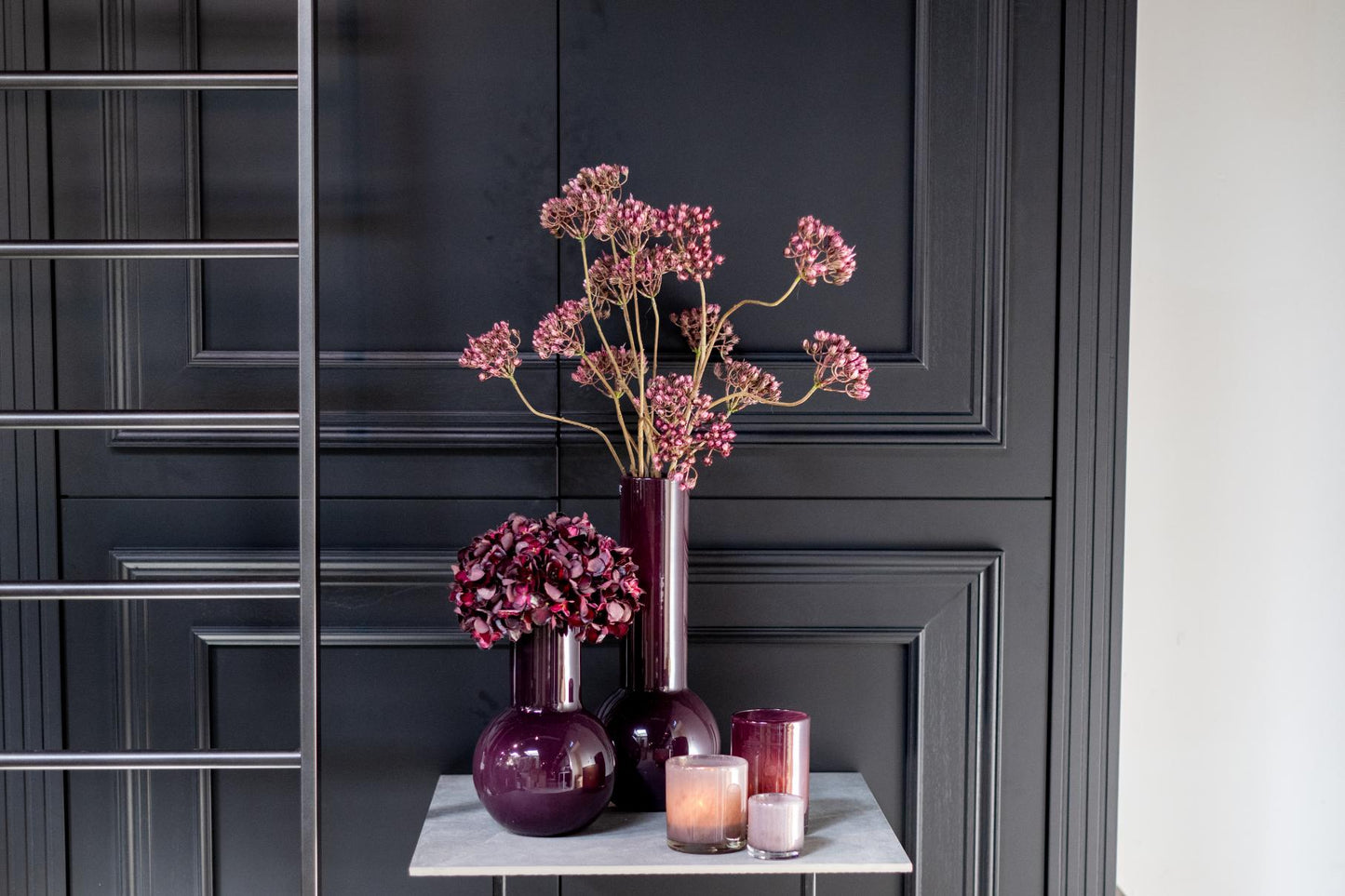 MERYNA Vase -  PLUM by DutZ