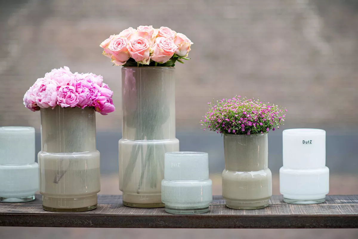 Vase FENN - BEIGE - Lowlands Design