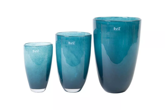 FLOWERVASE - NAVY Colour by DutZ - Lowlands Design -  -  - #tag1# -#DutZ Collection mouth blown hand blown glass#