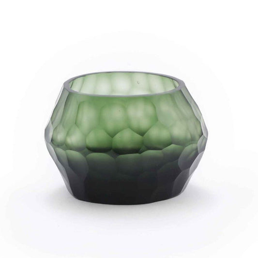 HEMATITE CANDLEHOLDER - H9 D11 cm - STEELGREY - Lowlands Design -  - HEMATITE CANDLEHOLDER - H9 D11 cm - STEELGREY - Lowlands Design - Candle Holders - #tag1# - #tag2# - #tag3# - #tag4#