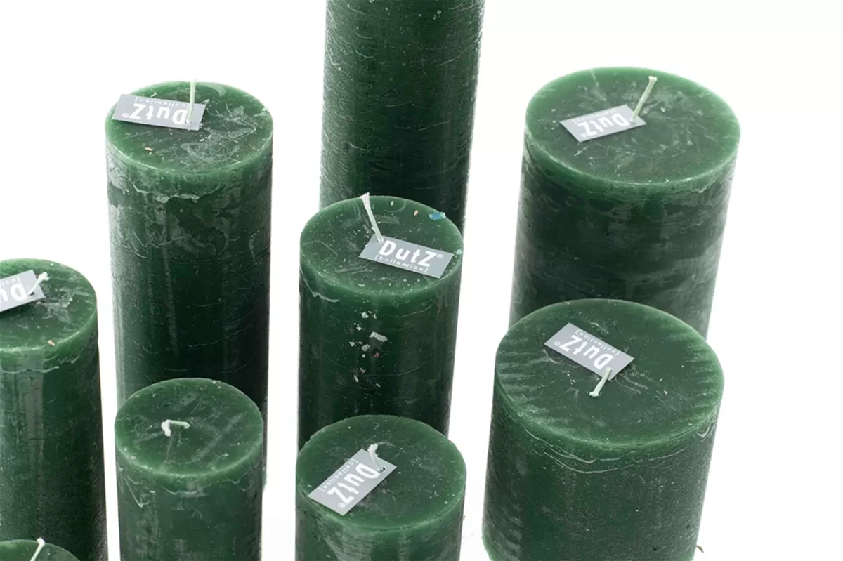 LUXURY RUSTIC CANDLE - DARKGREEN - Lowlands Design -  -  - #tag1# - #tag2# - #tag3# - #tag4#