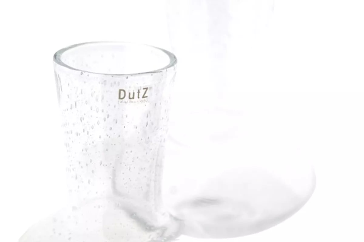 VASE LOFLO - CLEAR BUBBLES Colour by DutZ - Lowlands Design -  -  - #tag1# -#DutZ Collection mouth blown hand blown glass#