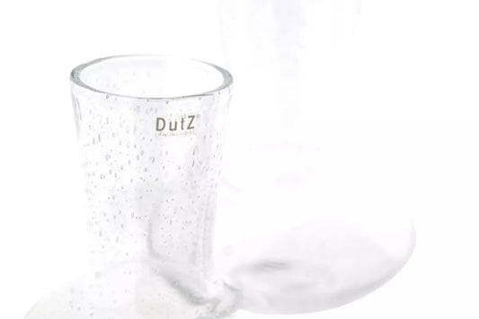VASE LOFLO - CLEAR BUBBLES Colour by DutZ - Lowlands Design -  -  - #tag1# -#DutZ Collection mouth blown hand blown glass#