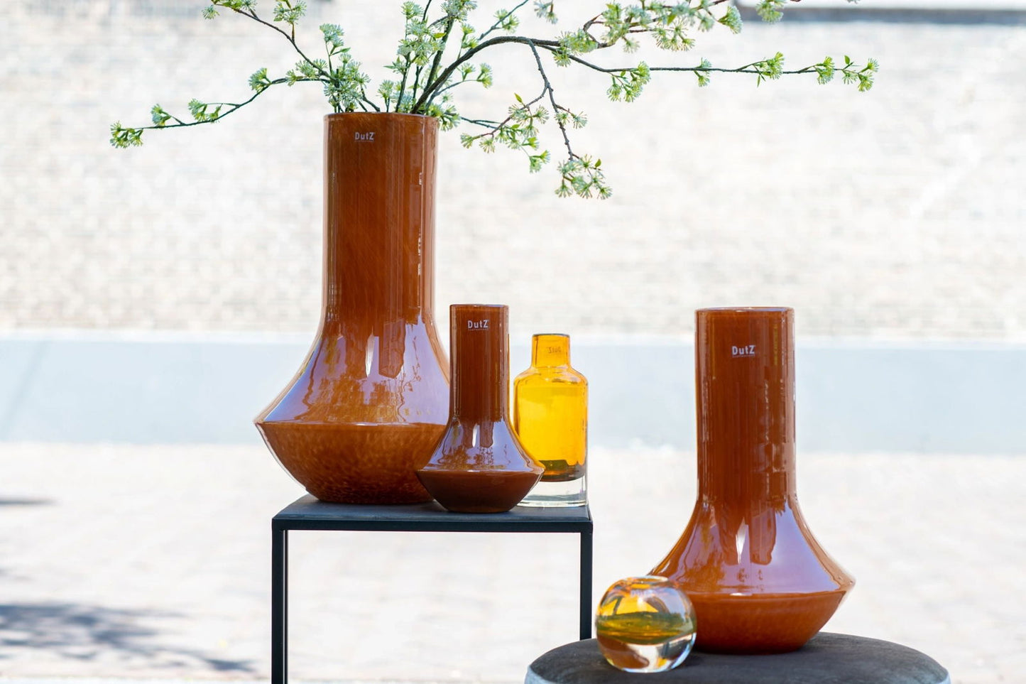 VASE MARCO - WARM ORANGE Colour by DutZ - Lowlands Design -  - VASE MARCO - WARM ORANGE - #tag1# - #tag2# - #tag3# - #tag4#