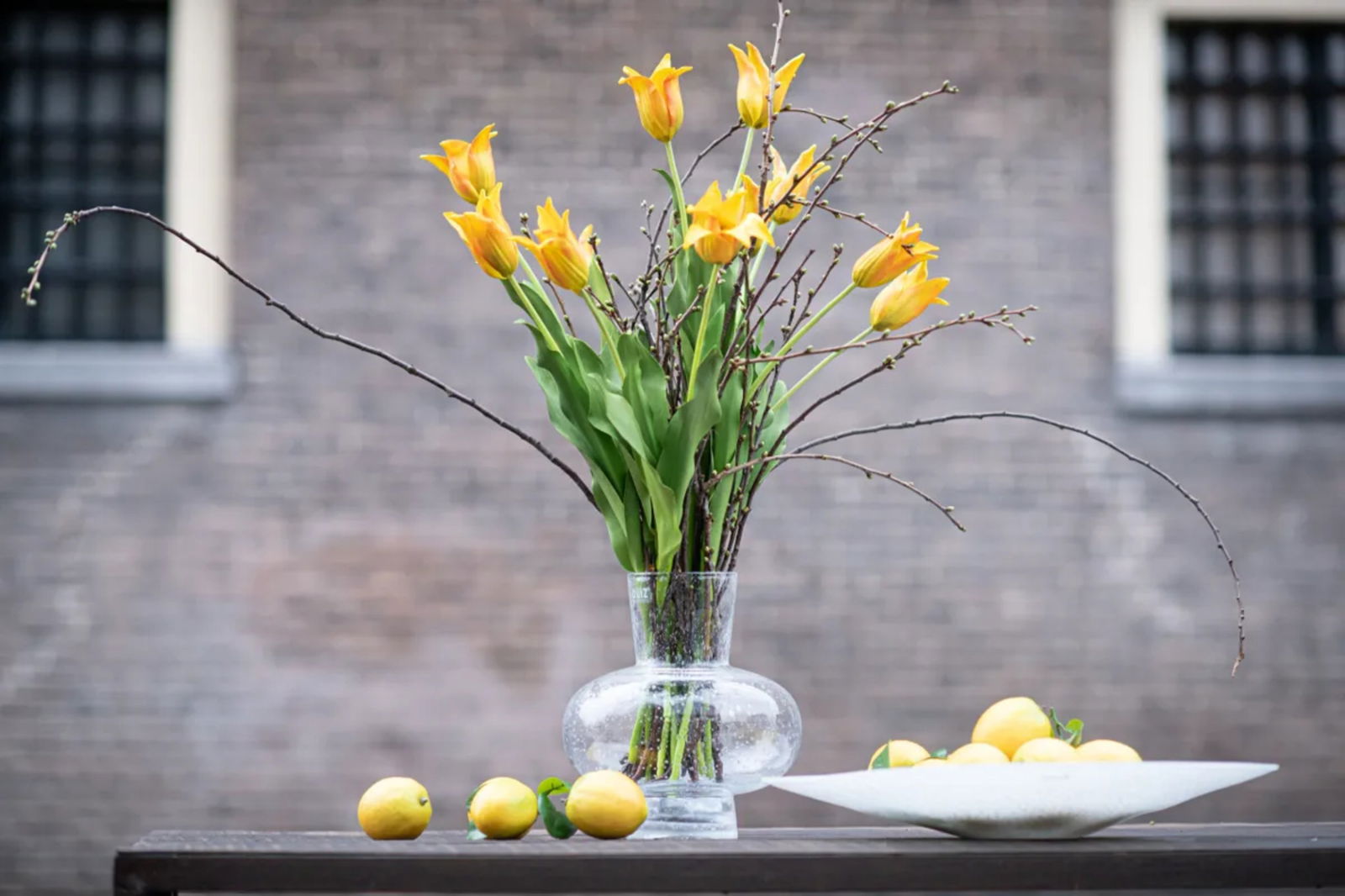 VASE MODEST - CLEAR BUBBLES Colour by DutZ - Lowlands Design -  - Imbue your home with sophistication using DutZ Collection vases: elegant accents for modern living - #tag1# - #tag2# - #tag3# - #tag4#