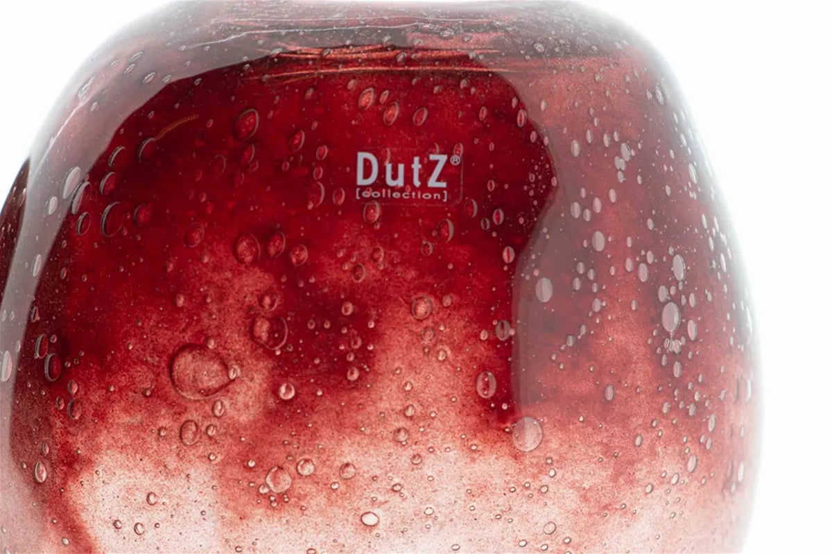 VASE OVALI - RASPBERRY BUBBLES - Lowlands Design -  -  - #tag1# -#DutZ Collection mouth blown hand blown glass#