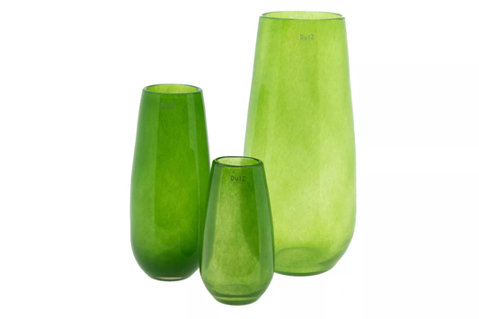 VASE ROBERT -  H50 D14 cm - JUNGLE GREEN Colour by DutZ - Lowlands Design -  - DutZ mouthblown vase european handmade glass decorative interior design centrepiece flower vessel home decor etsy candle holder luxury tall floor vase - #tag1# - #tag2# - #tag3# - #tag4#