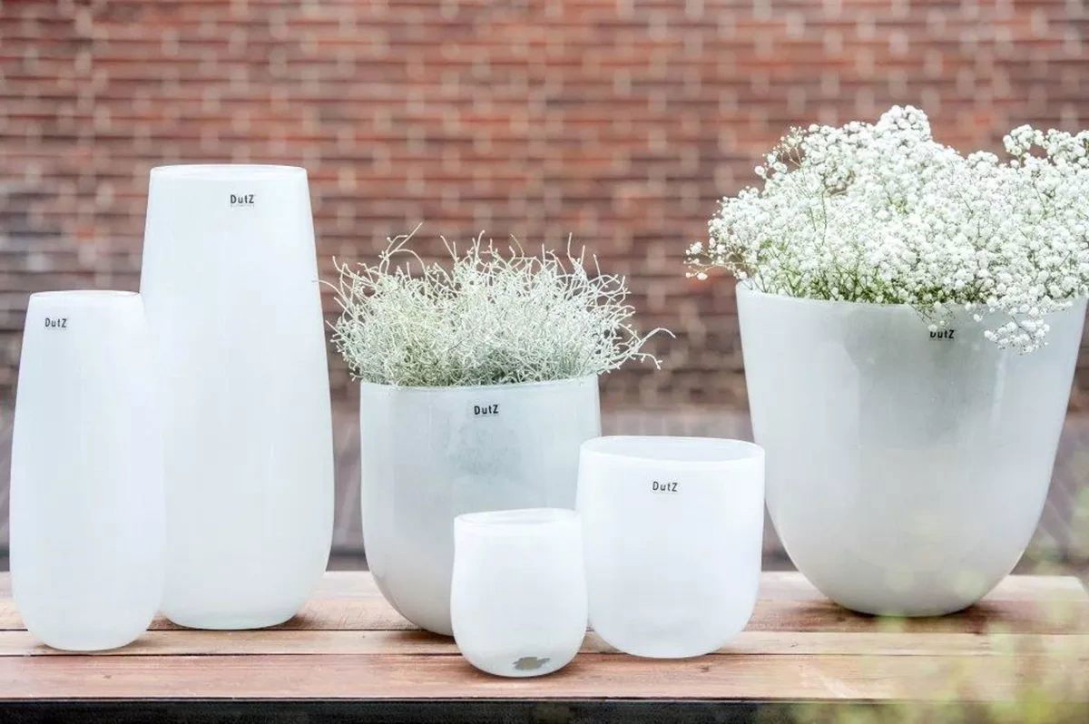VASE ROBERT - WHITE Colour by DutZ - Lowlands Design -  - VASE ROBERT - WHITE - #tag1# - #tag2# - #tag3# - #tag4#
