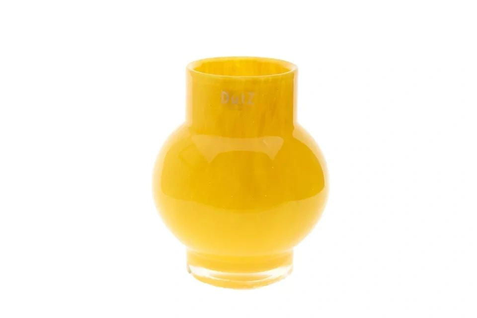 VASE RONDO S - H17 D14 cm - CORN YELLOW - Lowlands Design -  - VASE RONDO S - H17 D14 cm - CORN YELLOW - Order unit: 4pcs x GBP14.5 - #tag1# - #tag2# - #tag3# - #tag4#