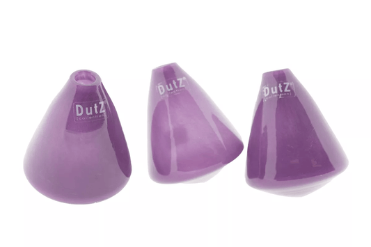 Lowlands Design Purple tumbling vase set with glossy finish for modern decor