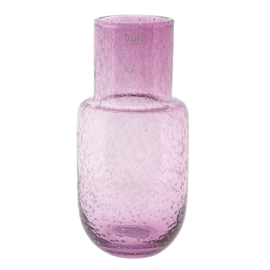 Glass Flowervase LATO - H30 D14 cm - FRUITY BUBBLES by DutZ