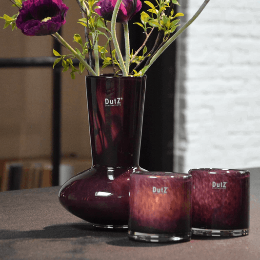 Vase Glass LOFLO - PLUM
