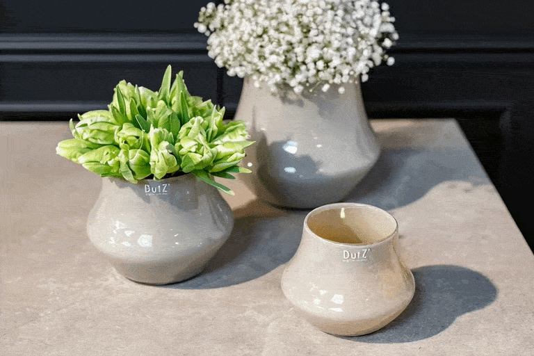 Orchid Pot MARCO - TAUPE BROWN